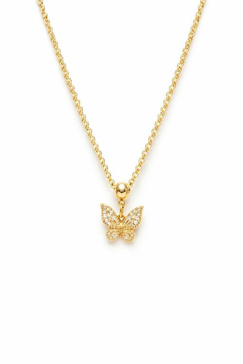 Imagem de Colar Borboleta Dourada